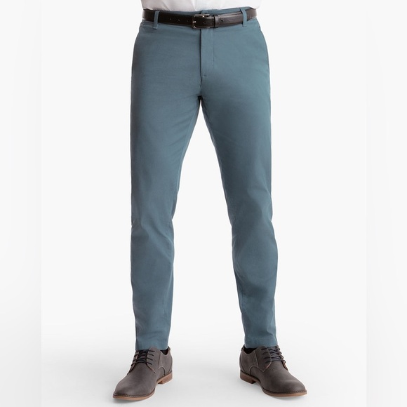 Other - Birddogs Men Steel Blue Straight Leg Chino Broomstick Performance  Size 34/30